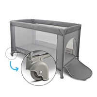 Dětská cestovní postýlka Milly Mally Mirage v přenosné tašce grey