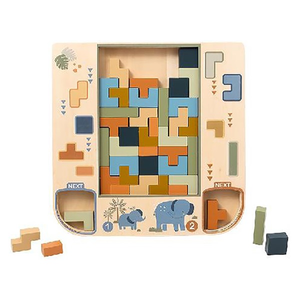 Dřevěné 3D puzzle Tetris Baby Mix