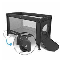 Dětská cestovní postýlka Milly Mally Mirage v přenosné tašce dark grey