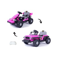 Elektrické autíčko Milly Mally Prime 2w1 pink