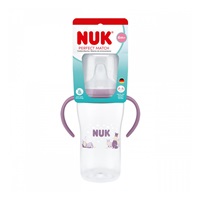 Kojenecká láhev NUK Perfect Match na učení Hippo 260 ml