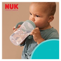 Kojenecká láhev NUK Perfect Match na učení Hippo 260 ml