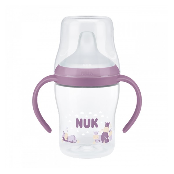 Kojenecká láhev na učení NUK Perfect Match 150 ml Hippo