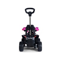 Elektrická čtyřkolka 2v1 Milly Mally Star ATV pink