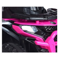 Elektrická čtyřkolka 2v1 Milly Mally Star ATV pink