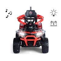 Elektrická čtyřkolka 2v1 Milly Mally Star ATV red
