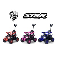 Elektrická čtyřkolka 2v1 Milly Mally Star ATV red