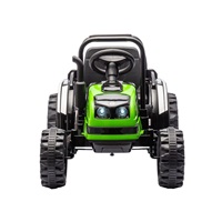 BAZÁREK Elektrický traktor s vlečkou Milly Mally Farmer zelený