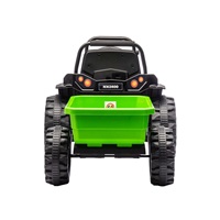 BAZÁREK Elektrický traktor s vlečkou Milly Mally Farmer zelený