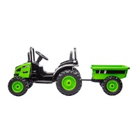 BAZÁREK Elektrický traktor s vlečkou Milly Mally Farmer zelený