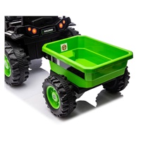 BAZÁREK Elektrický traktor s vlečkou Milly Mally Farmer zelený