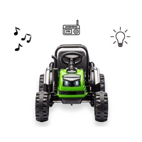 BAZÁREK Elektrický traktor s vlečkou Milly Mally Farmer zelený