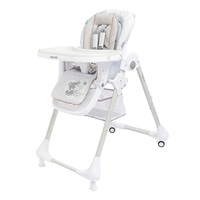 Jídelní židlička Baby Mix Infant grey (poškozený obal)