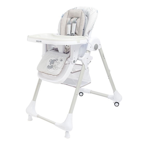 Jídelní židlička Baby Mix Infant grey (poškozený obal)