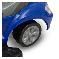 Dětské odrážedlo s vodící tyčí 3v1 Baby Mix Mega Car modré (Poškozený obal)