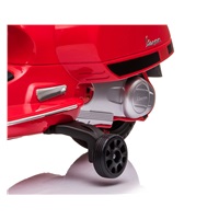 Elektrický skútr Milly Mally Vespa GTS Super red