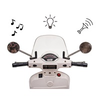Elektrický skútr Milly Mally Vespa GTS Super white