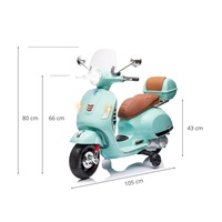 Elektrický skútr Milly Mally Vespa GTS Super mint