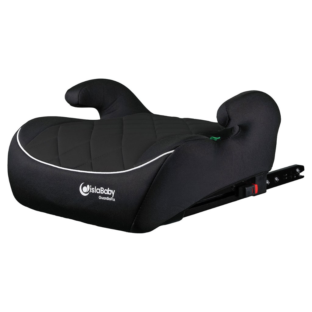 IslaBaby GuardioFix – podsedák do auta pro děti 125–150 cm s ISOFIX | černý 2026