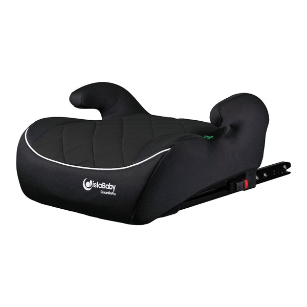 IslaBaby GuardioFix – podsedák do auta pro děti 125–150 cm s ISOFIX | černý 2026