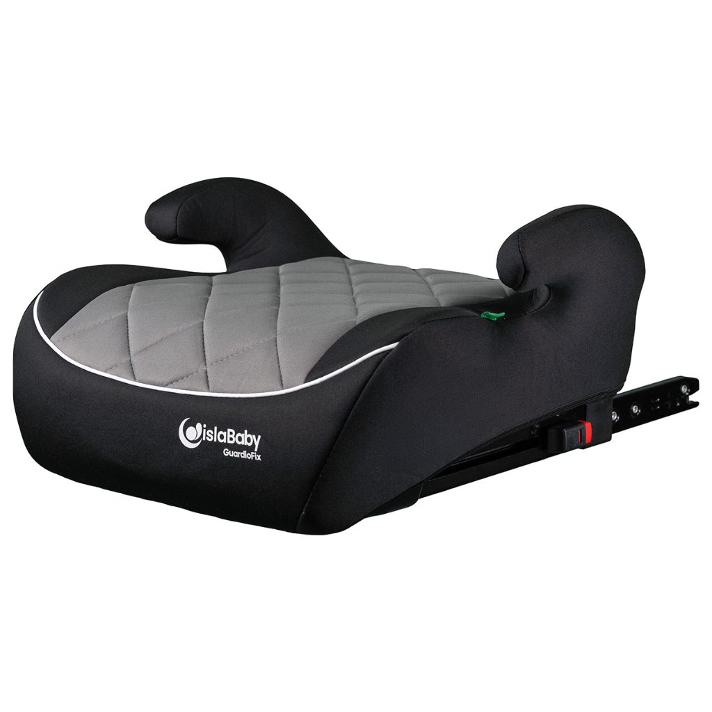 IslaBaby GuardioFix – podsedák do auta pro děti 125–150 cm s ISOFIX | šedý 2026