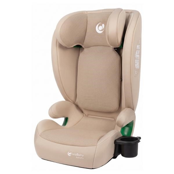 IslaBaby SafiroFix i-Size – autosedačka 100–150 cm, 15–36 kg s ISOFIX | Mesh Beige 2026
