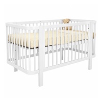 Dětská oválná postýlka Klára New Baby bílá