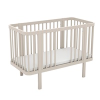 Dětská oválná postýlka Klára New Baby bílá