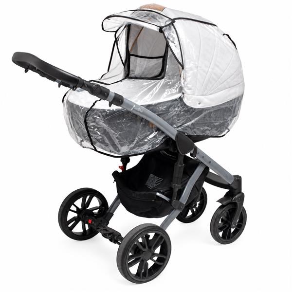 Nepromokavá fólie-pláštěnka na hluboký kočárek s otevíracím okénkem New Baby