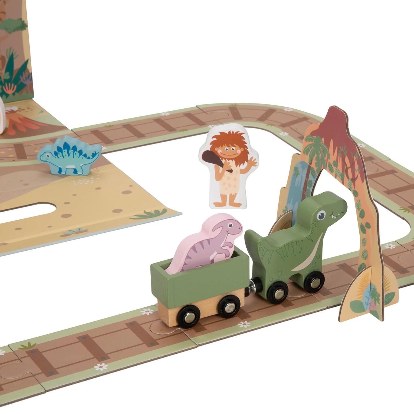 Přenosná hra s dinosaury v kufříku