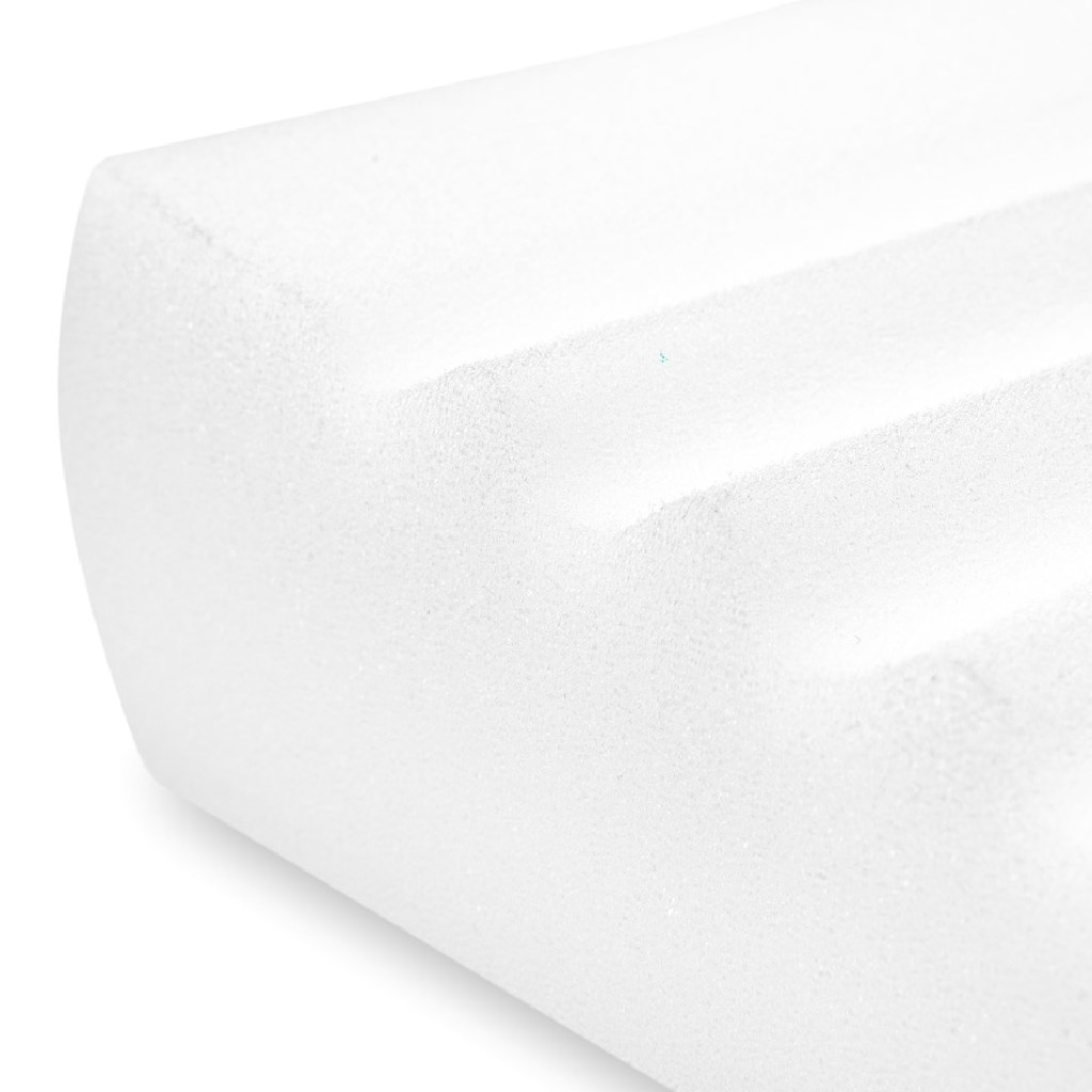 Kojenecký polštář – klín Sensillo bílý 30×37 cm do kočárku - 2