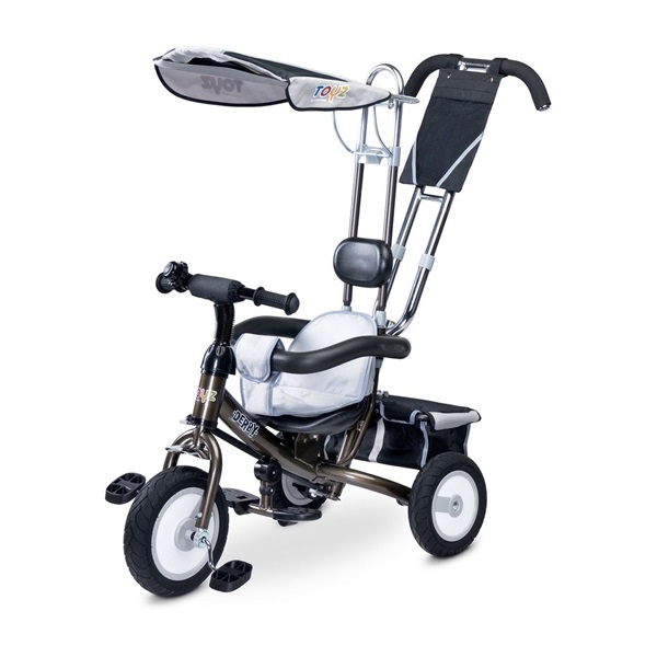 Dětská tříkolka Toyz Derby grey