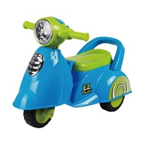 Dětské odrážedlo motorka se zvukem Baby Mix Scooter modré