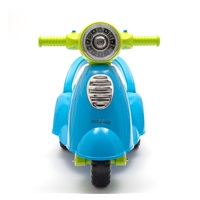Dětské odrážedlo motorka se zvukem Baby Mix Scooter modré