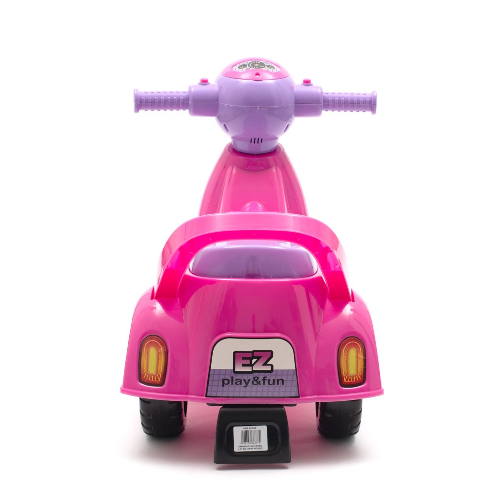 Dětské odrážedlo motorka se zvukem Baby Mix Scooter růžové - 2