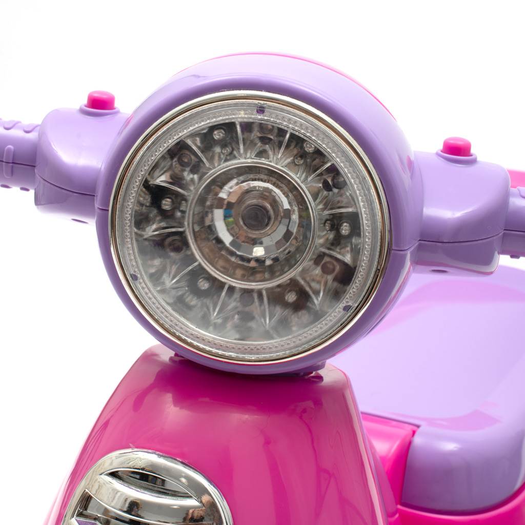 Dětské odrážedlo motorka se zvukem Baby Mix Scooter růžové - 5